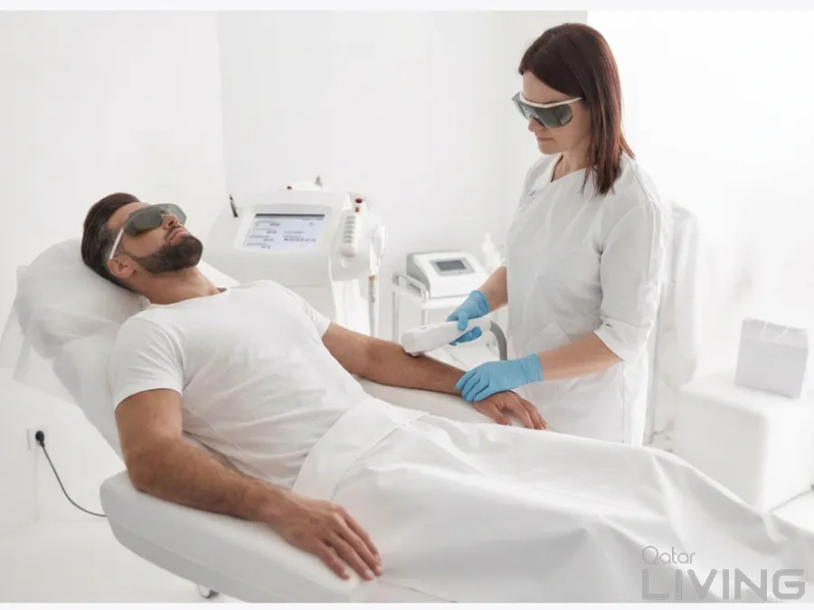 Full Body Hair Laser Removal (Male) – 1000 QAR
